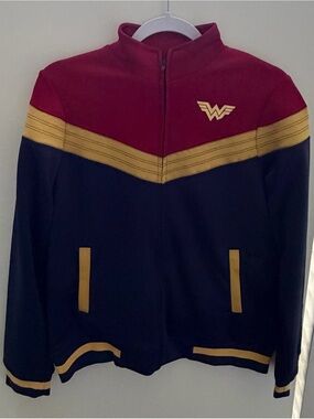 Her Universe Red, Navy & Gold Wonder Woman WW84 Jacket